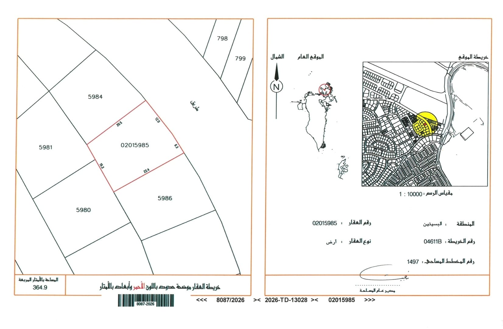 Residential Investment Land for Sale in Busaiteen – Excellent Opportunity